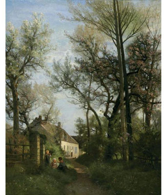 THE PICNIC by Eugene Antoine Samuel Lavielle - Auction record, sale price, and art valuation. Compare with similar artists and explore comparable artworks.