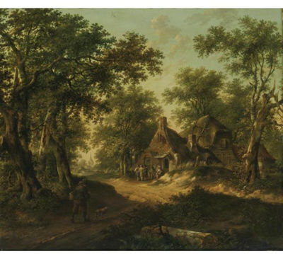 ON THE WAY TO TOWN by Fredericus Theodorus (FT) Renard - Auction record, sale price, and art valuation. Compare with similar artists and explore comparable artworks.