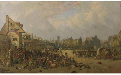 Sample artwork by John Holland (1799 - 1880), known for landscape painting - View similar artists and auction records