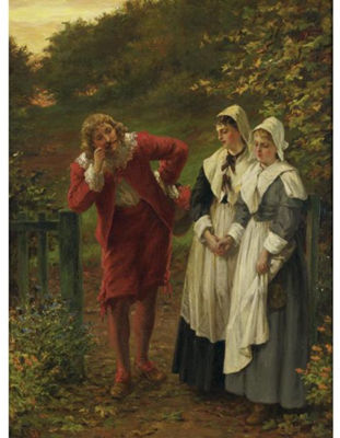 A CHARMING VISITOR AT THE GATE by Alfred Walter Bayes - Auction record, sale price, and art valuation. Compare with similar artists and explore comparable artworks.