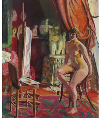 Nu Dans Un Interieur