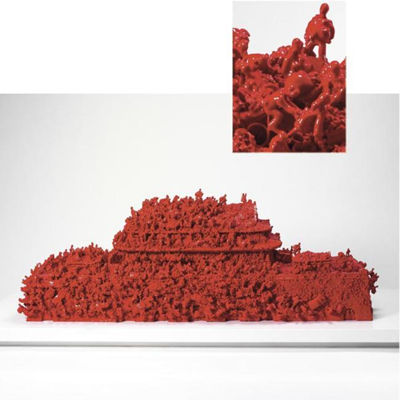 PLAN OF THE ANTS - RED NO. 1 by Han Ma - Auction record, sale price, and art valuation. Compare with similar artists and explore comparable artworks.