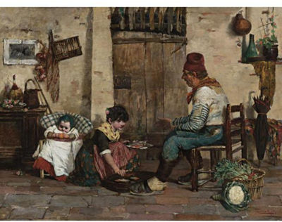 Serving Lunch
