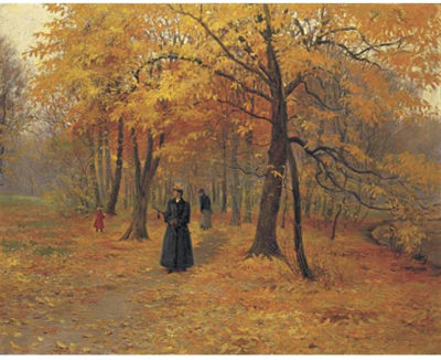 A Forest Walk in Autumn