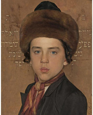 Portrait of a Boy by Isidor Kaufmann - Auction record, sale price, and art valuation. Compare with similar artists and explore comparable artworks.