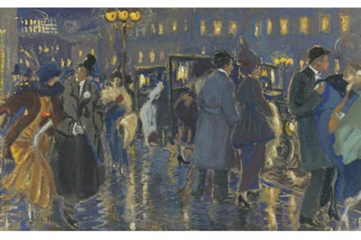 THEATER CROWDS IN ODESSA