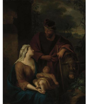THE REST ON THE FLIGHT INTO EGYPT