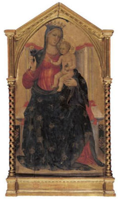 MADONNA AND CHILD ENTHRONED