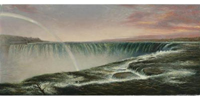 Niagara Falls at Sunset