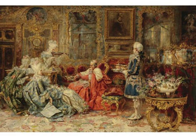 A MUSICAL EVENT by Salvador Sanchez Barbudo Y Morales - Auction record, sale price, and art valuation. Compare with similar artists and explore comparable artworks.