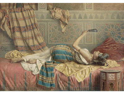 A REFLECTION OF HAREM BEAUTY by Francesco Ballesio - Auction record, sale price, and art valuation. Compare with similar artists and explore comparable artworks.