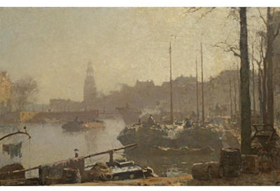 Sample artwork by Cornelis Vreedenburgh (1880 - 1946), known for figure, genre land-and cityscape painting - View similar artists and auction records