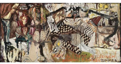Alex de Large in seinem geliebten Madchenzimmer (Triptych)