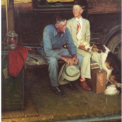 Norman Rockwell biographical photo
