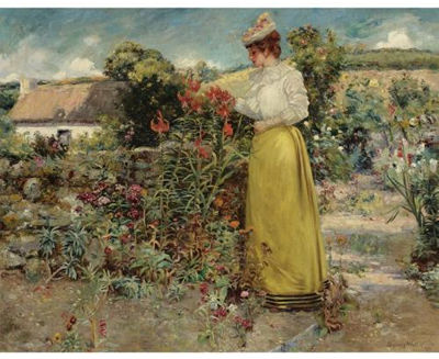Among The Flowers, Giverny