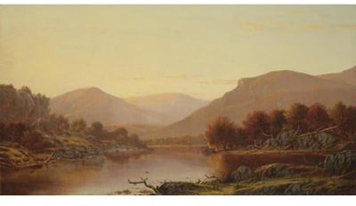 Autumn on the Lake by Charles Wilson Knapp - Auction record, sale price, and art valuation. Compare with similar artists and explore comparable artworks.