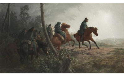 The Union Scout by Johannes Adam Simon Oertel - Auction record, sale price, and art valuation. Compare with similar artists and explore comparable artworks.
