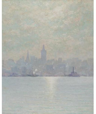 The Skyscraper of 1894, New York City by William Henry Lippincott - Auction record, sale price, and art valuation. Compare with similar artists and explore comparable artworks.