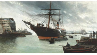 Sample artwork by Maurice Francois Courant (1847 - 1925), known for painting - View similar artists and auction records