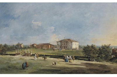 View of the Villa Loredan at Paese