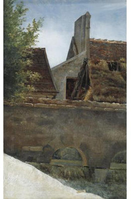 Landscape with a Farmhouse and Bridge