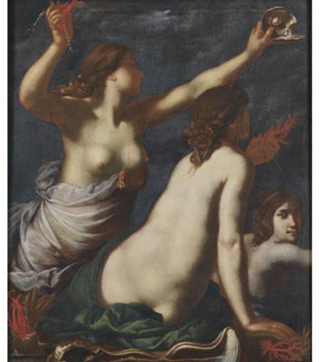 Nereids with the Treasures of the Sea
