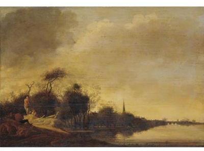 River Landscape by Jacob van der Croos - Auction record, sale price, and art valuation. Compare with similar artists and explore comparable artworks.
