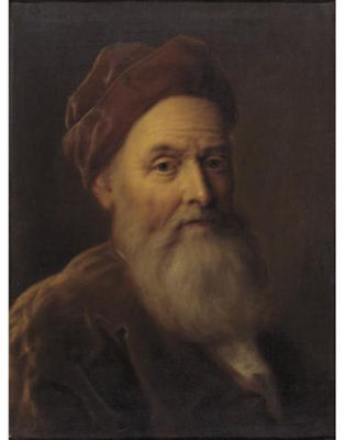 Portrait of a Man in a Red Beret