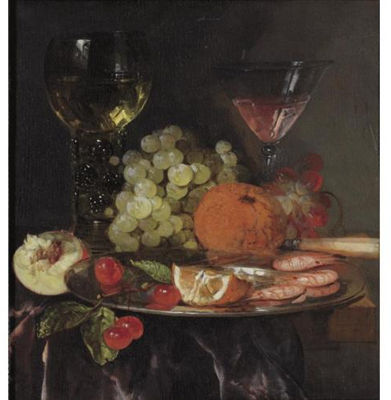 Still Life with Wine Glasses