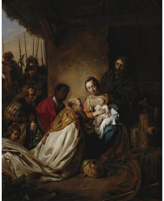 Sample artwork by Jan de Bray (1627 - 1697), known for portrait painting, drawing, etching - View similar artists and auction records