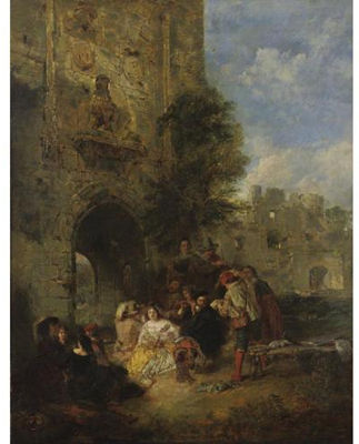Sample artwork by Daniel Pasmore the Younger (1829 - 1891), known for painting - View similar artists and auction records