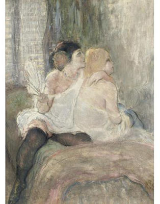 TWO WOMEN IN A BOUDOIR by Louis Auguste Legrand - Auction record, sale price, and art valuation. Compare with similar artists and explore comparable artworks.