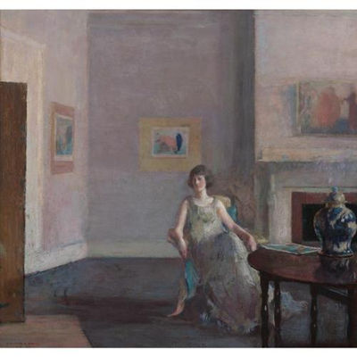 In The Studio by Frederick Bosley - Auction record, sale price, and art valuation. Compare with similar artists and explore comparable artworks.
