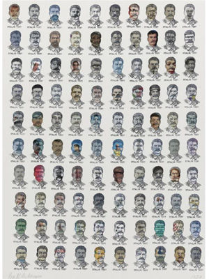 STALIN TEST by Vagrich Bakhchanyan - Auction record, sale price, and art valuation. Compare with similar artists and explore comparable artworks.