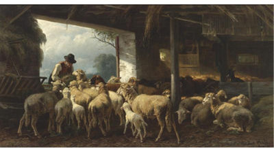 FEEDING THE SHEEP