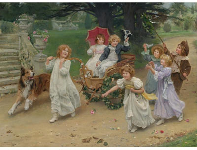 THE HAPPY PAIR (A ROYAL PROCESSION)