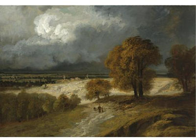 LANDSCAPE NEAR ST. DENIS by Georges Michel - Auction record, sale price, and art valuation. Compare with similar artists and explore comparable artworks.