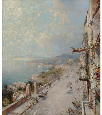 VIEW OF POSILIPO, NEAR NAPLES