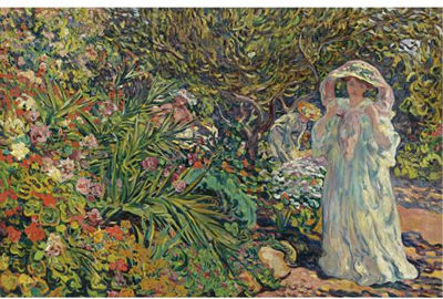 SUZANNE VALTAT, LE JARDIN D'AGAY