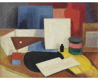 NATURE MORTE À L'ÉQUERRE