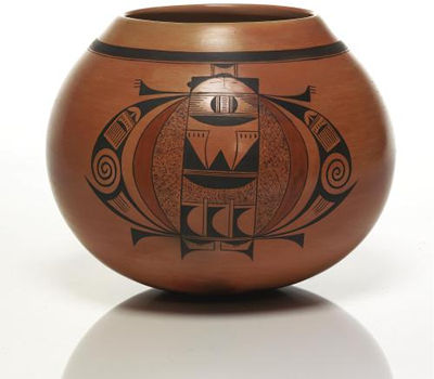 Sample artwork by Dextra Quotskuyva Nampeyo (Born 1928), known for hopi-tewa pottery and painting, teaching - View similar artists and auction records