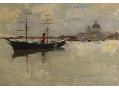 Scene in Venice