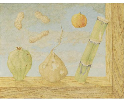 STILL LIFE WITH JÍCAMA by Luis Garcia Guerrero - Auction record, sale price, and art valuation. Compare with similar artists and explore comparable artworks.