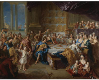 THE FEAST OF DIDO AND AENEAS: AN ALLEGORICAL PORTRAIT OF THE FAMILY OF THE DUC AND DUCHESSE DU MAINE