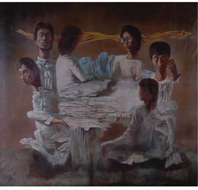 PARADISE LOST by Shen Xiaotong - Auction record, sale price, and art valuation. Compare with similar artists and explore comparable artworks.