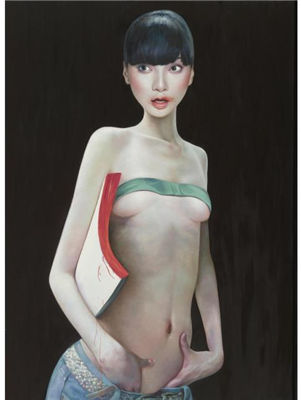 BAD GIRL NO. 2 by Jian Ling - Auction record, sale price, and art valuation. Compare with similar artists and explore comparable artworks.