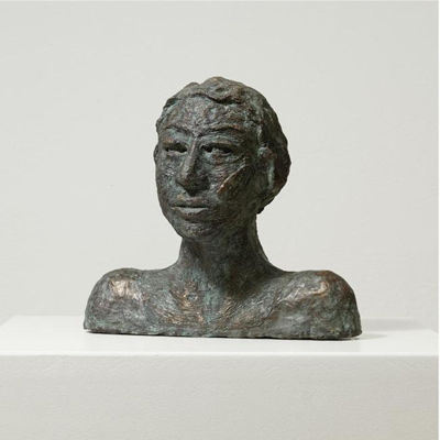 Portrait of Jayashri Chakravarty: Self-portrait