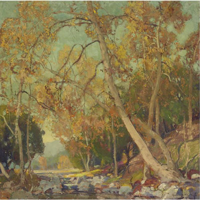 Autumn Sycamores