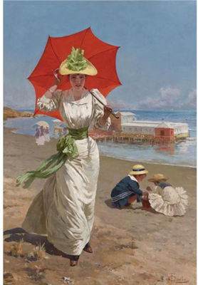 THE RED UMBRELLA