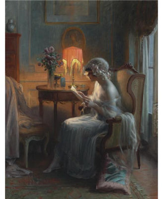 READING A LETTER
